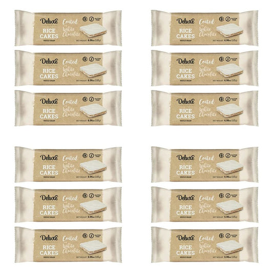 12 Pack Rice Cake Coated with White Chocolate (144 total units)